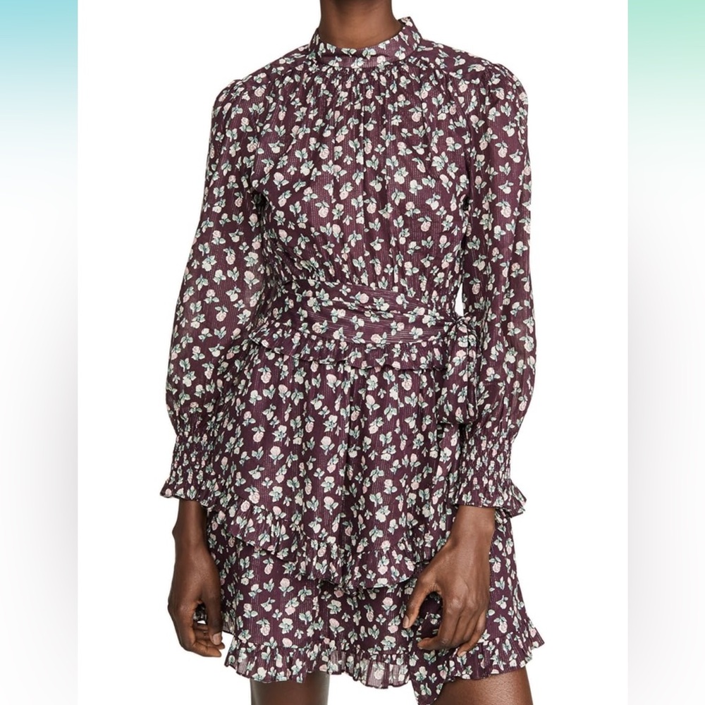 La Vie Rebecca Taylor Long Sleeve Cherise Dress